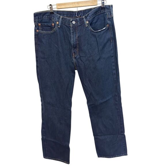 Men’s Levi’s 514 Straight Fit W 38 L 30 Blue Denim - Picture 1 of 3